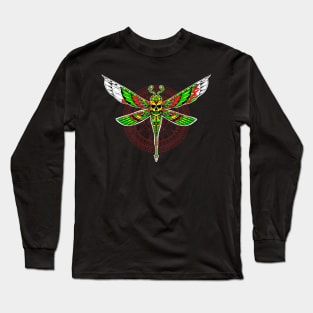 Death Head Mimic Moth Long Sleeve T-Shirt